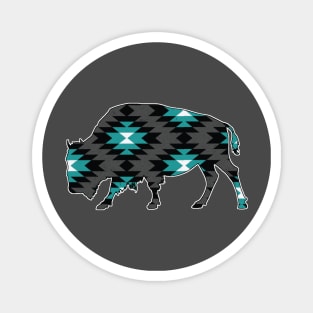 Bison Pattern - 3 Magnet